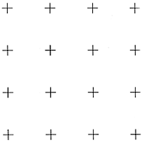 16 Point Cross Array